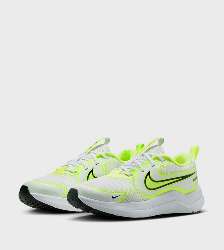 COSMIC RUNNER Contrast Detail Lace-Up Shoes