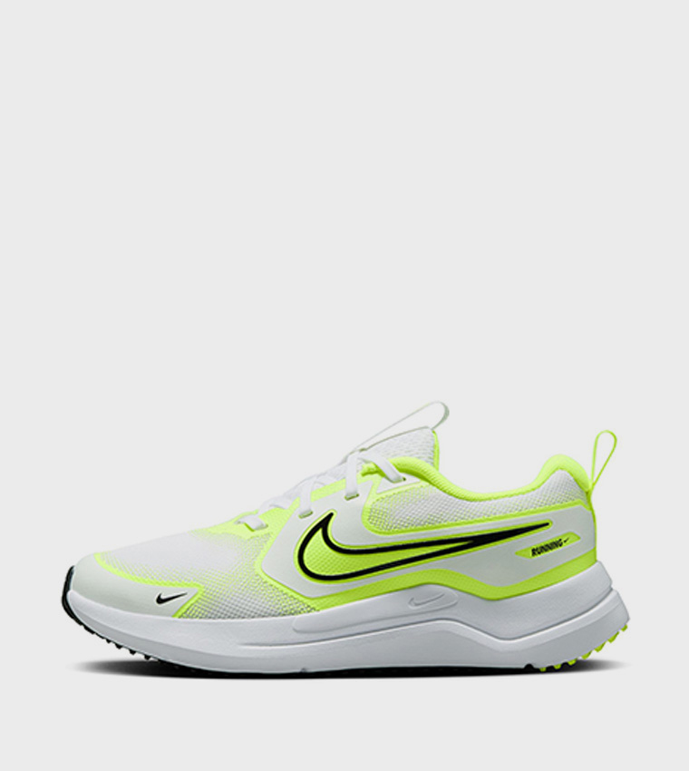 COSMIC RUNNER Contrast Detail Lace-Up Shoes