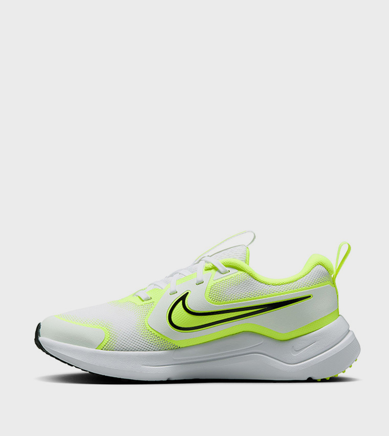 COSMIC RUNNER Contrast Detail Lace-Up Shoes