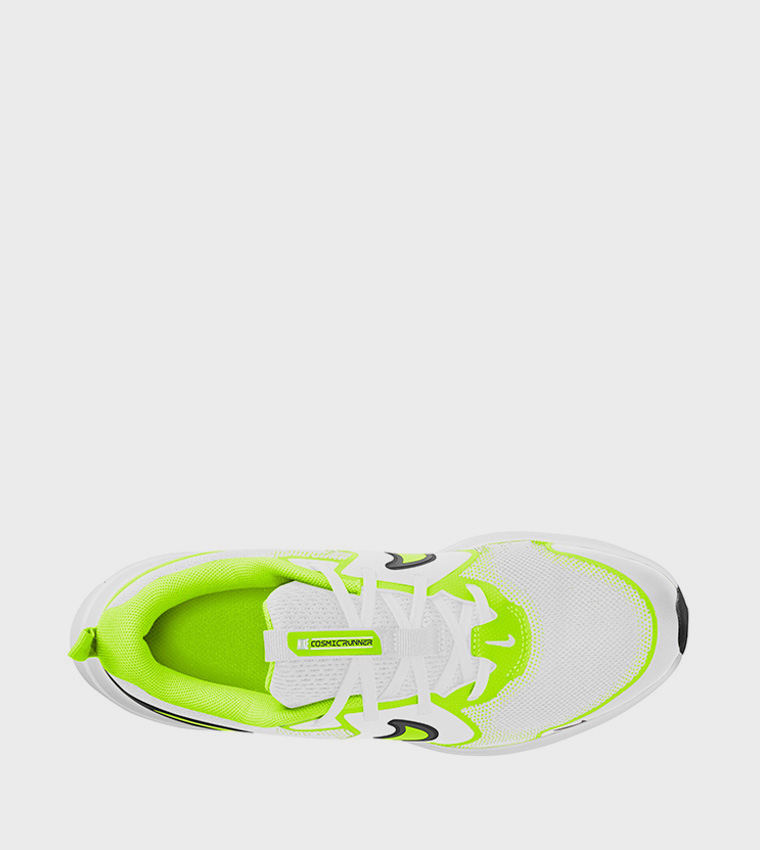 COSMIC RUNNER Contrast Detail Lace-Up Shoes