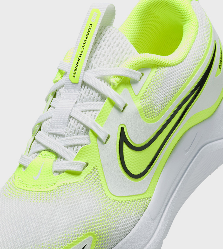 COSMIC RUNNER Contrast Detail Lace-Up Shoes