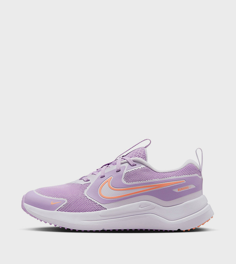 COSMIC RUNNER Contrast Detail Lace-Up Shoes