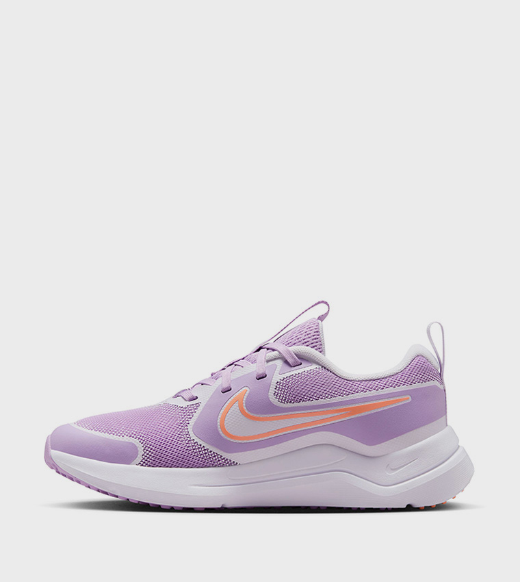 COSMIC RUNNER Contrast Detail Lace-Up Shoes