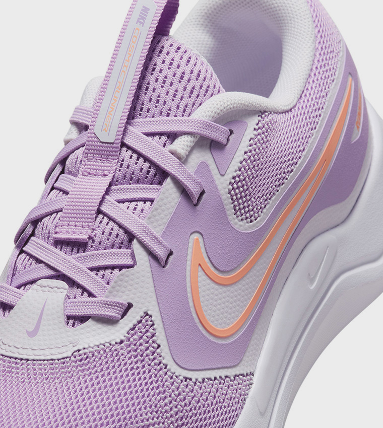 COSMIC RUNNER Contrast Detail Lace-Up Shoes