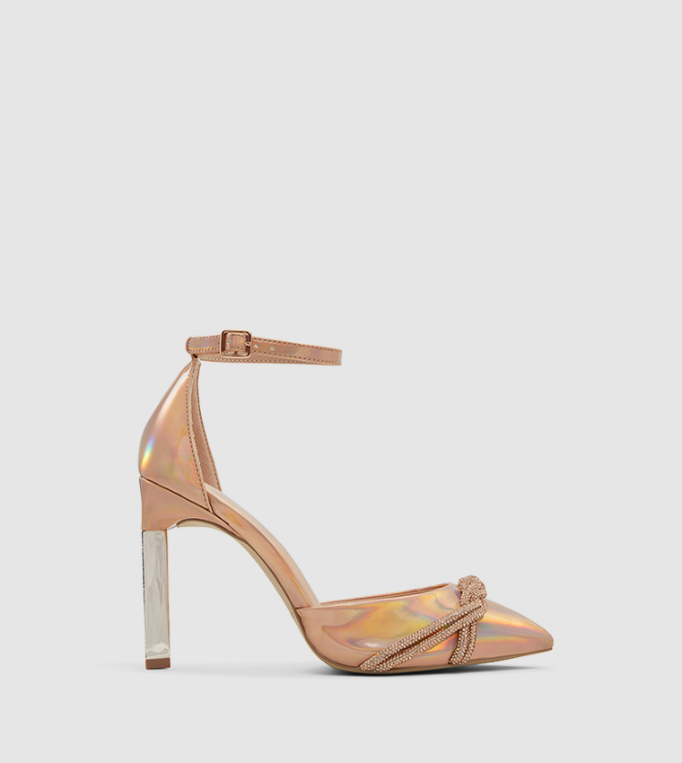 Call it spring rose gold heels online