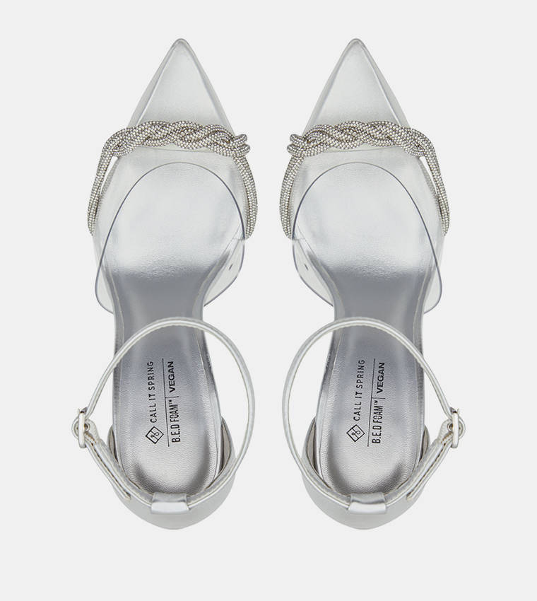 Call it spring silver shoes sale