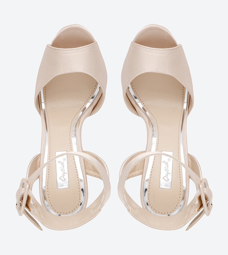 Qupid store blush sandals