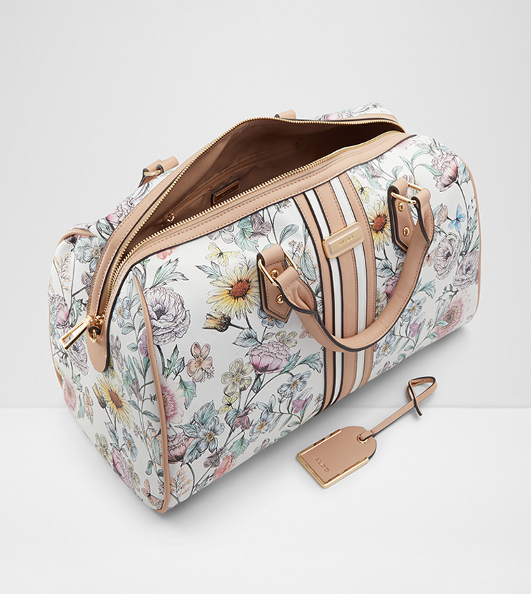 AVRE Printed Logo Detail Duffle Bag