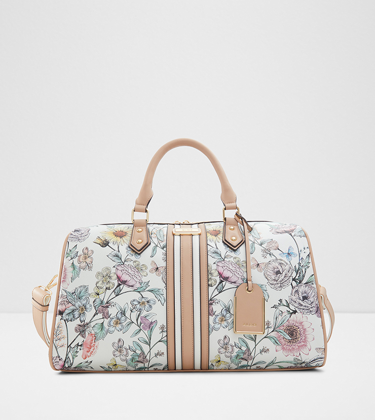 AVRE Printed Logo Detail Duffle Bag