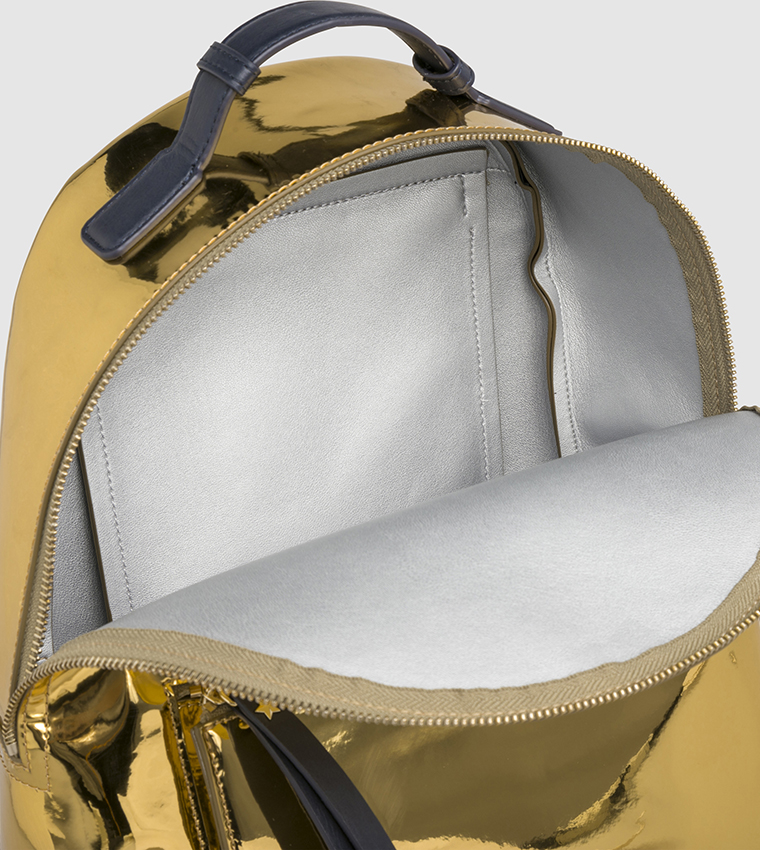 Tommy hilfiger sales gold backpack