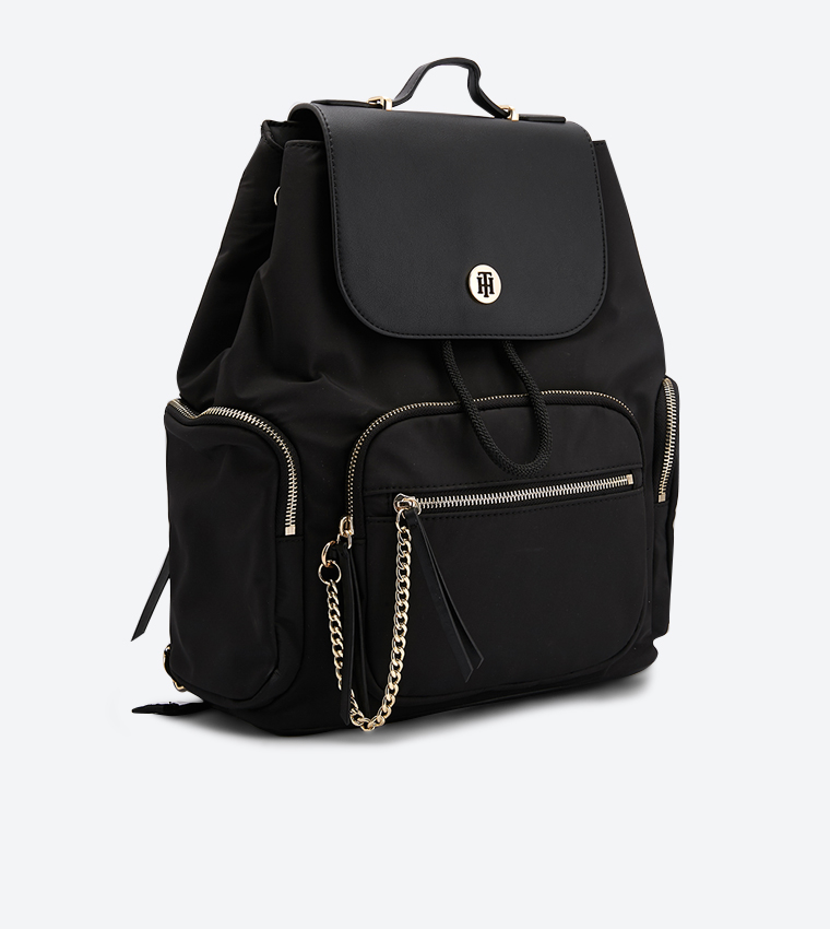 Tommy hilfiger core backpack black sale