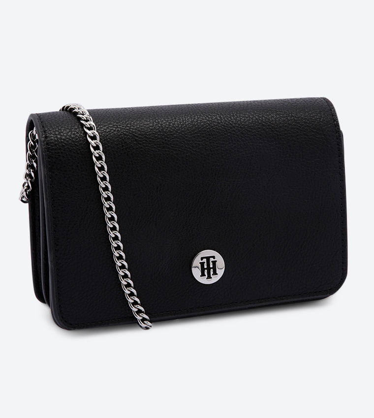 Buy Tommy Hilfiger Honey Chain Detail Single Shoulder Strap Cross