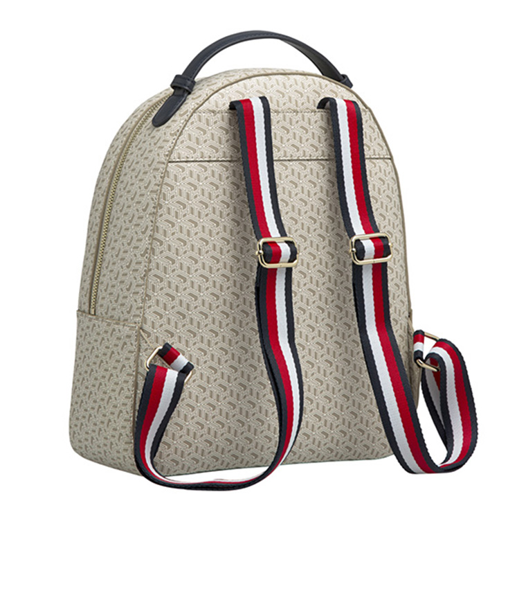 Buy Tommy Hilfiger Tommy Icons Monogram Backpack In White
