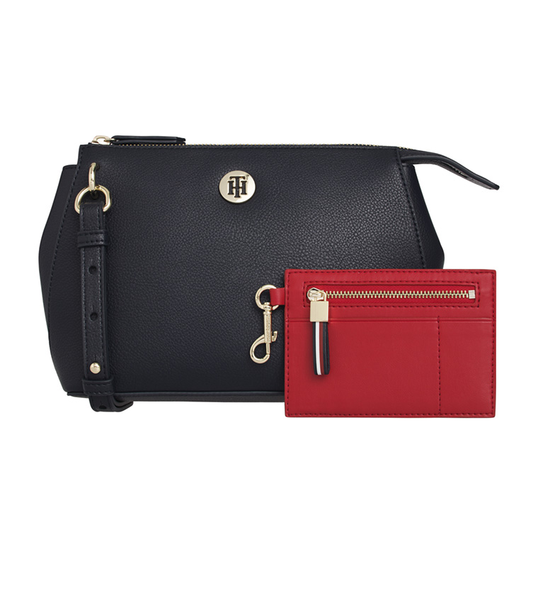 Buy Tommy Hilfiger Charming Crossover With Pouch In Black