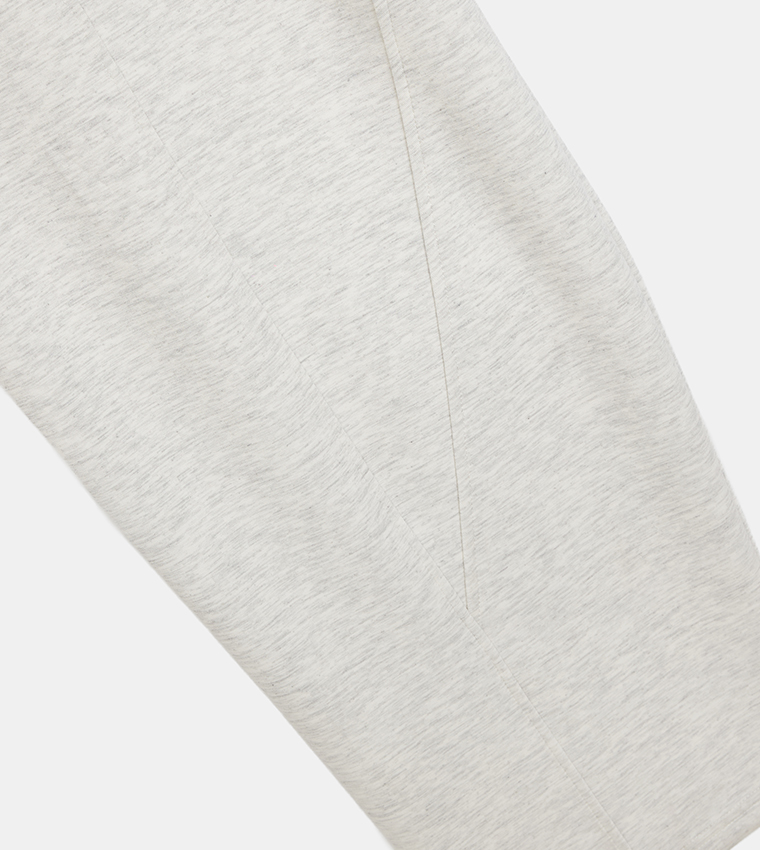 Zippered Straight Fit Sweatpants