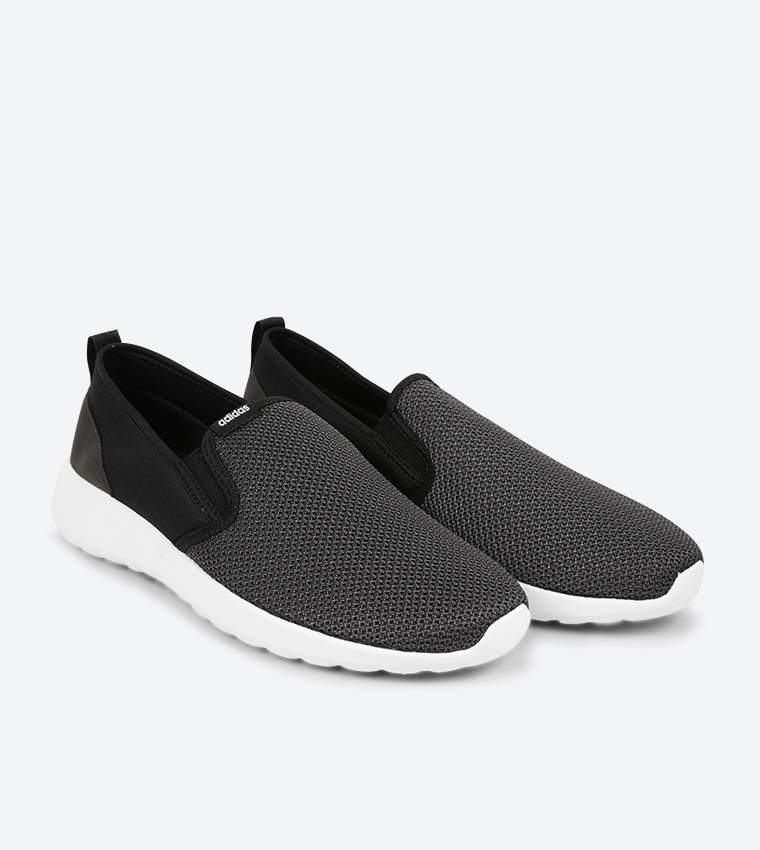 Buy Adidas Cloudfoam Lite Racer Slip Ons Grey AW4187 AW4187 In Grey 6thStreet Bahrain