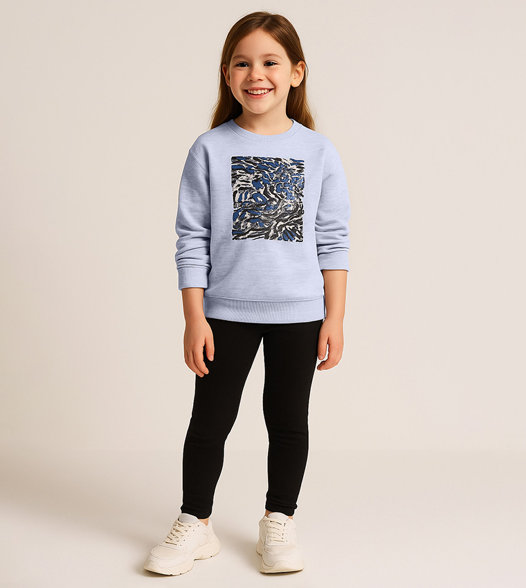 سويتشيرت بطبعة