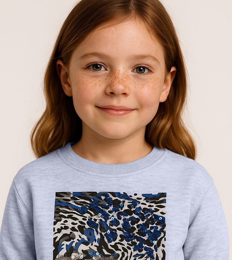 سويتشيرت بطبعة