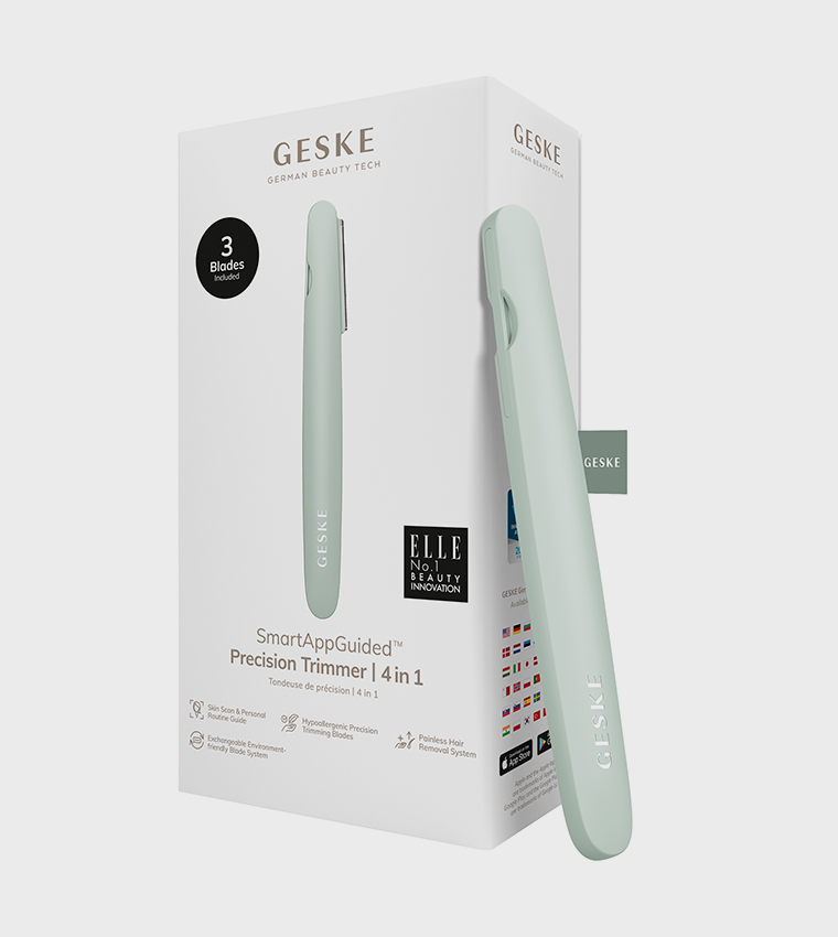 4-in-1 Precision Trimmer, Green