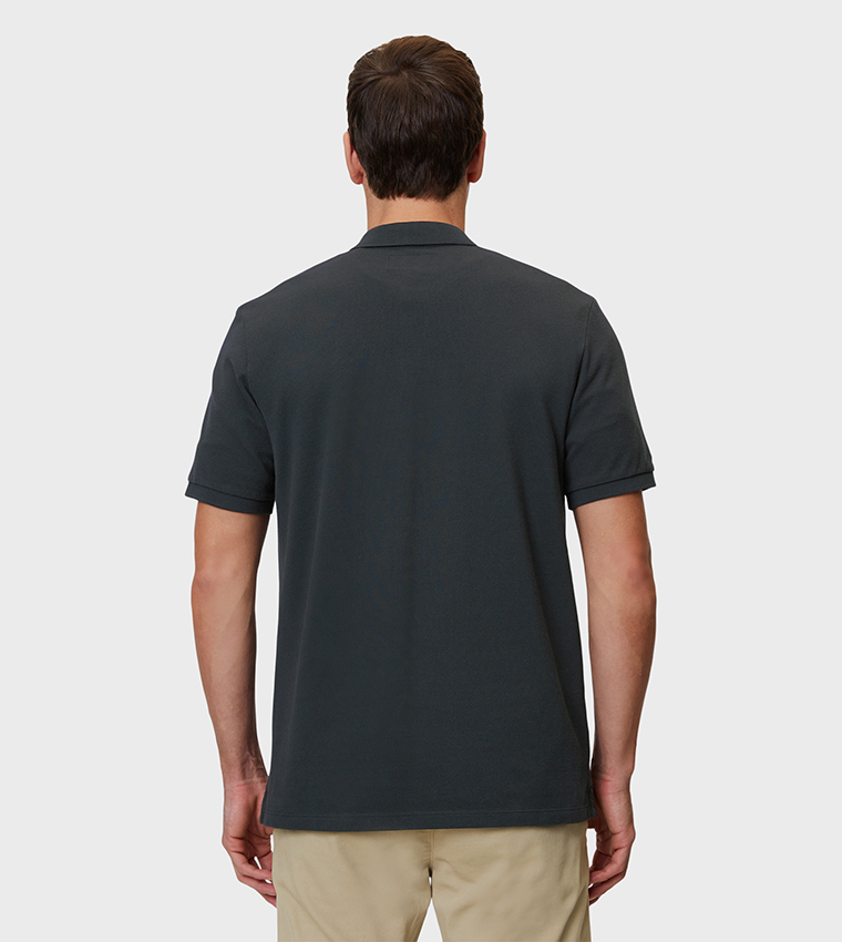 Logo Detail Short Sleeves Polo T-Shirt