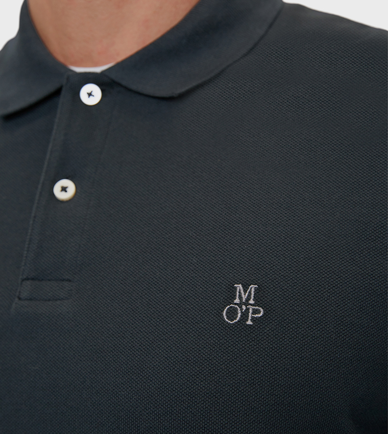 Logo Detail Short Sleeves Polo T-Shirt