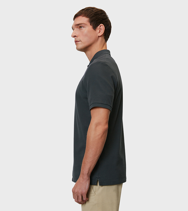Logo Detail Short Sleeves Polo T-Shirt