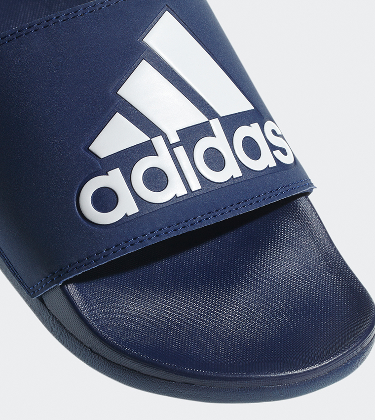 Buy Adidas Adilette Comfort Slides Dark Blue Ftwr White Dark Blue