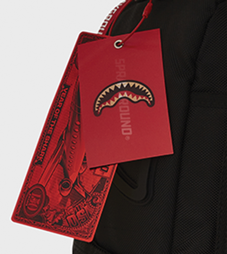 Printed Zipper Shark DLX Backpack