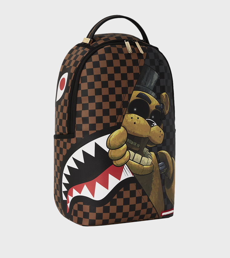 5 Nights At Freddy's Sneak Golden Freddy Print DLXSV Backpack