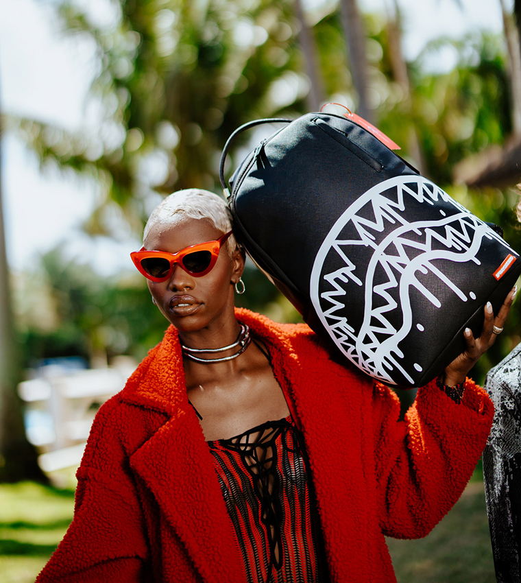 Buy Sprayground Drip Shark Central DLXSV Backpack In Black 6thStreet