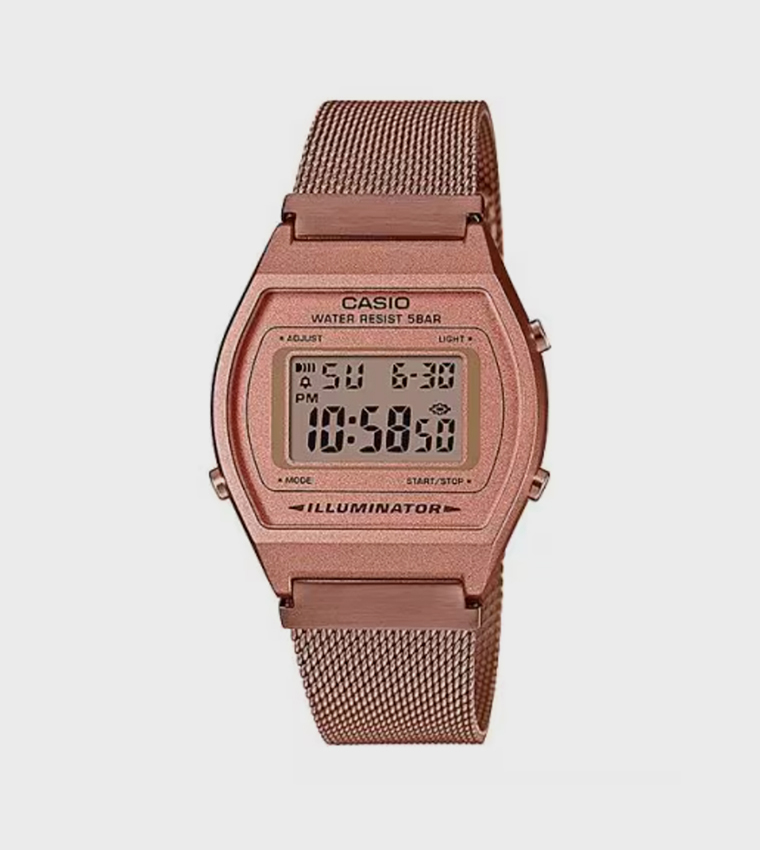 Mesh Strap Digital Watch