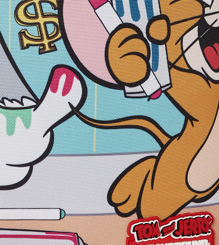 حقيبة ظهر بطبعة توم اند جيري