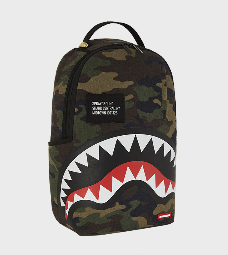 Shark Central Camo DLXS Backpack