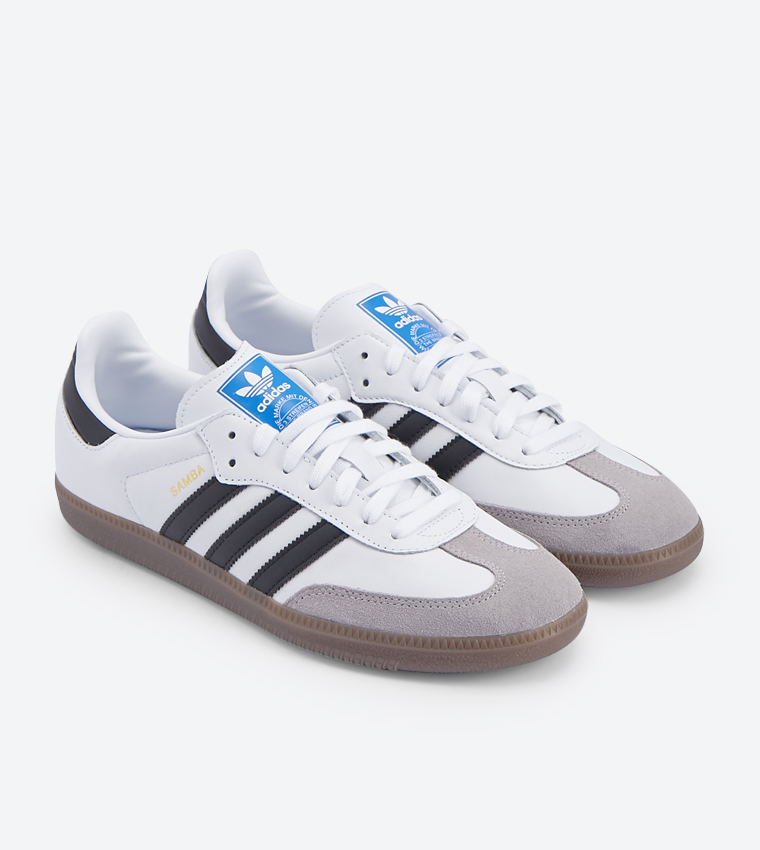 Samba OG Lace-Up Sneakers - White B75806