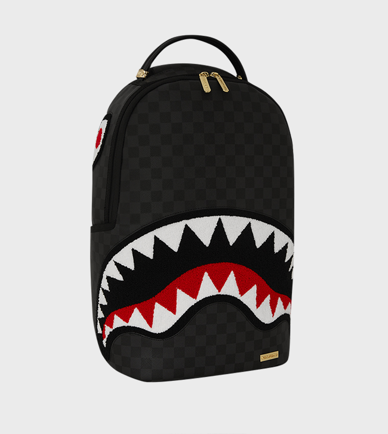Black Chenille Sip DLXSV Backpack