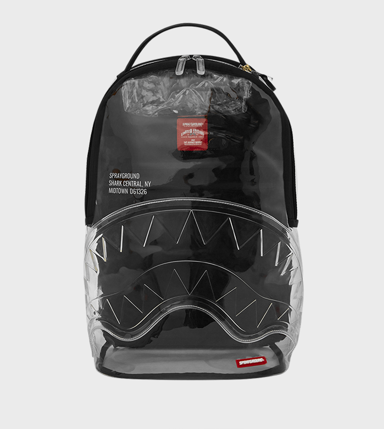 Partial Clear Shark Central DLX Backpack