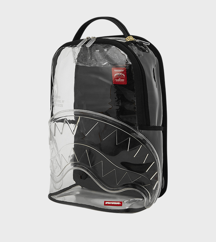 Partial Clear Shark Central DLX Backpack