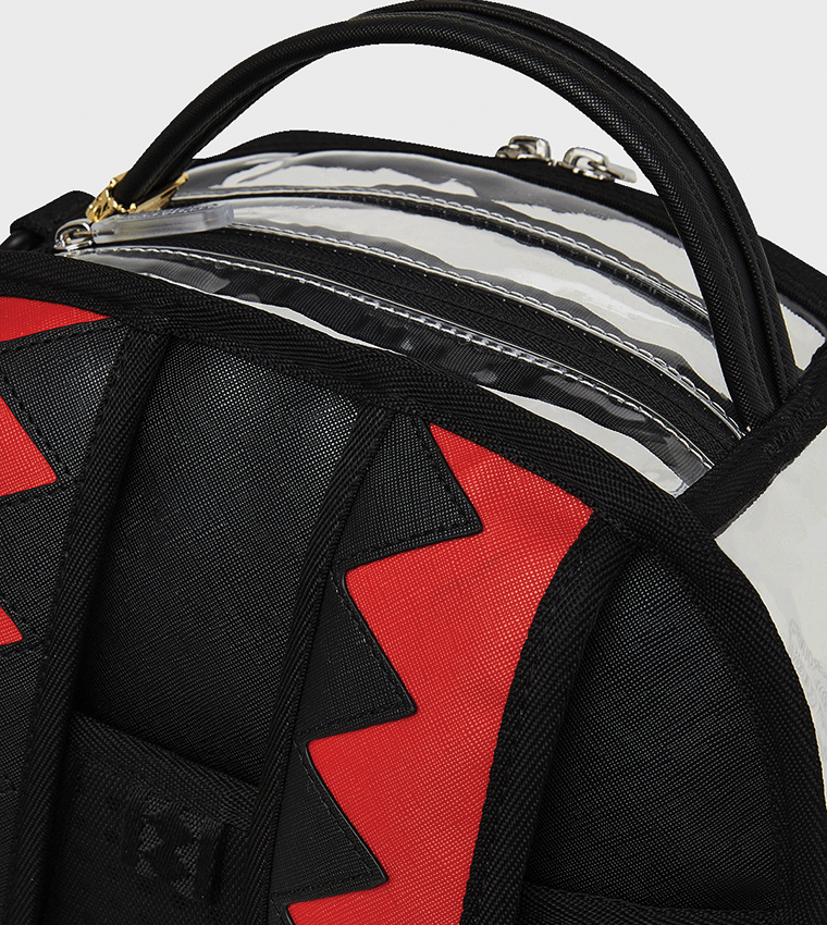 Partial Clear Shark Central DLX Backpack