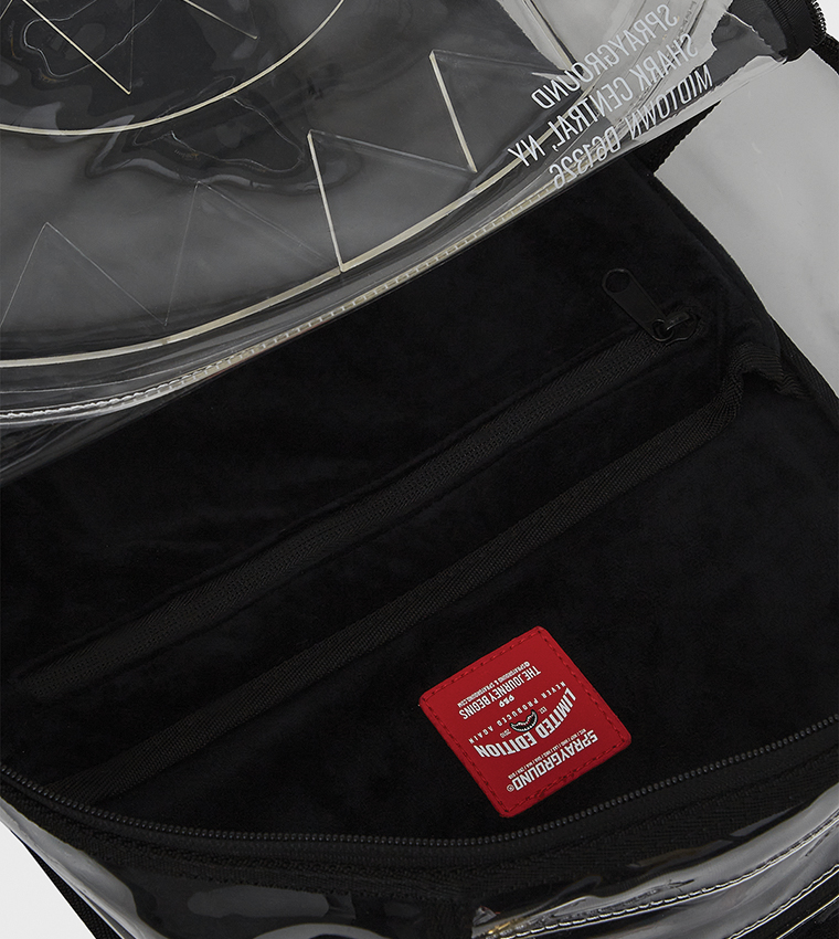Partial Clear Shark Central DLX Backpack
