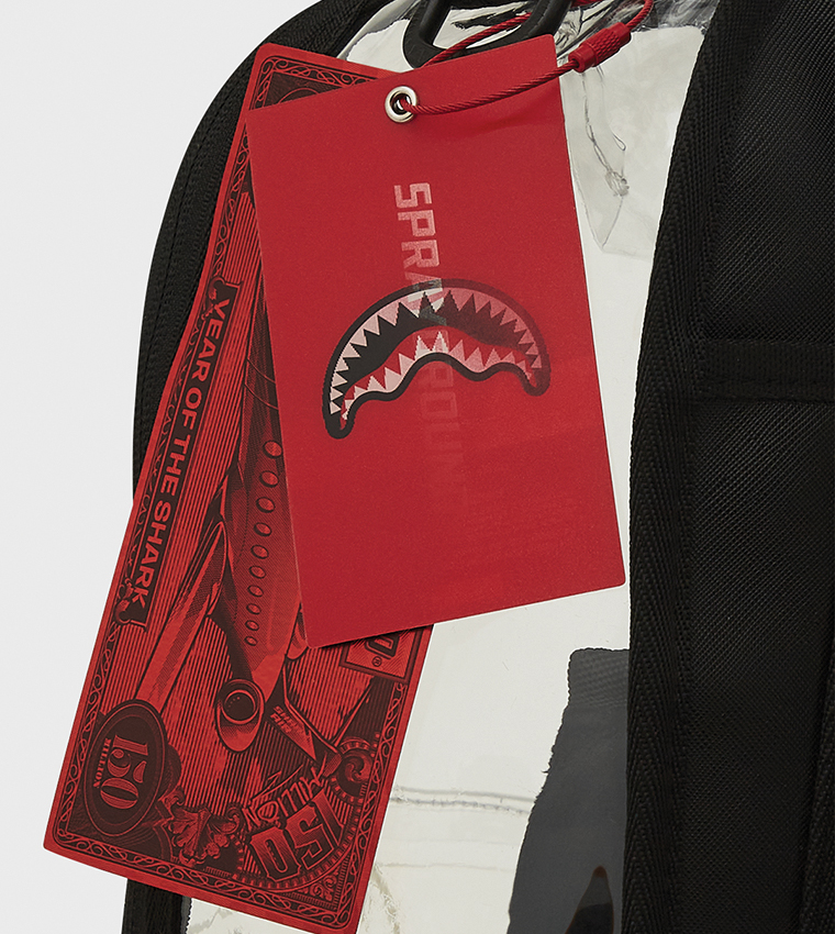 Partial Clear Shark Central DLX Backpack