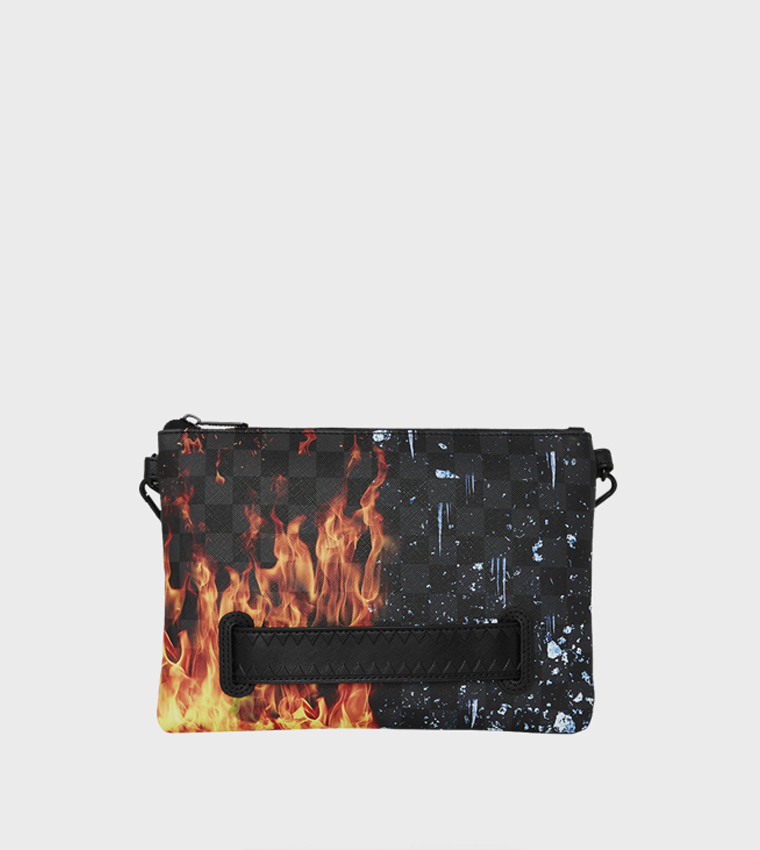Fire & Ice Shark Crossover Clutch