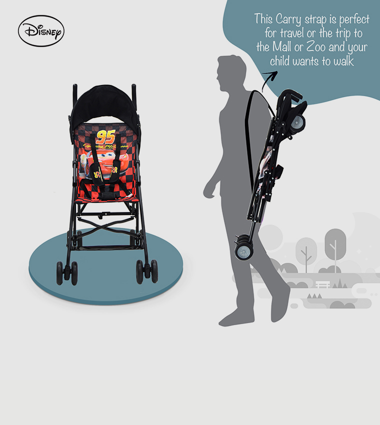Disney Car Lightning Mcqueen Buggy Stroller