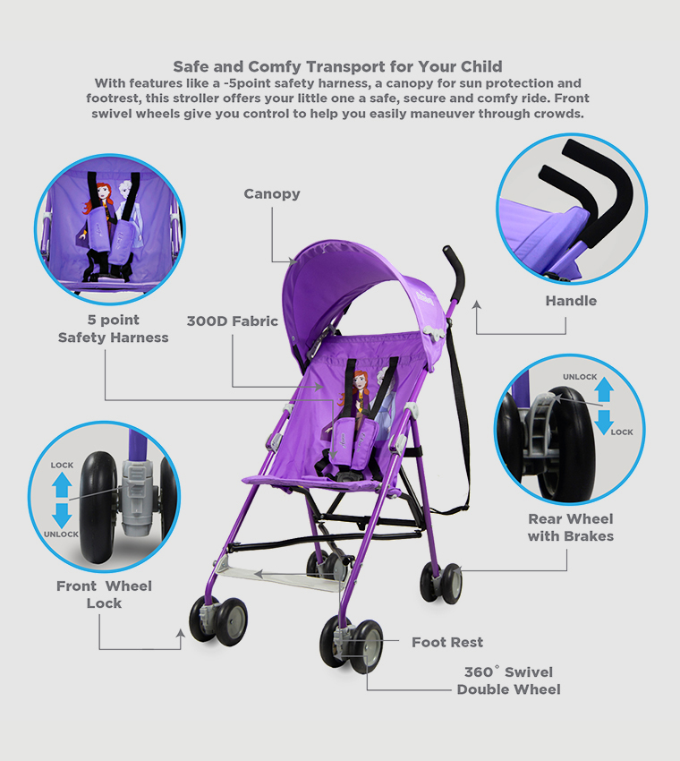 Disney Frozen 2 Buggy Stroller