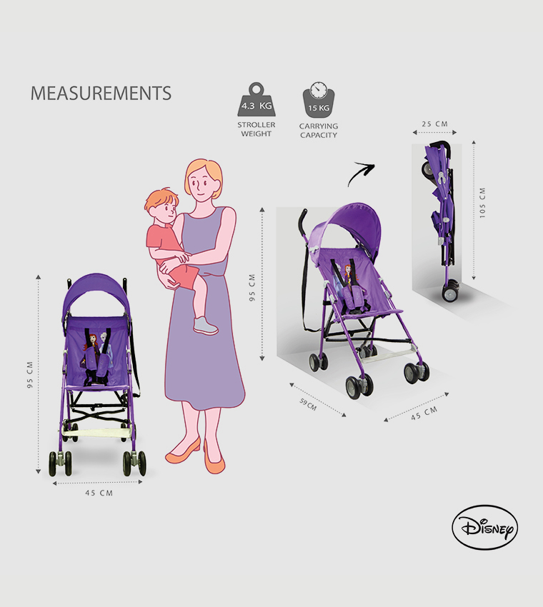 Disney Frozen 2 Buggy Stroller