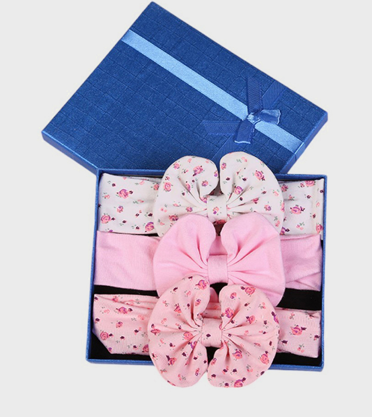 Olivia Box of 3 Bow Headbands
