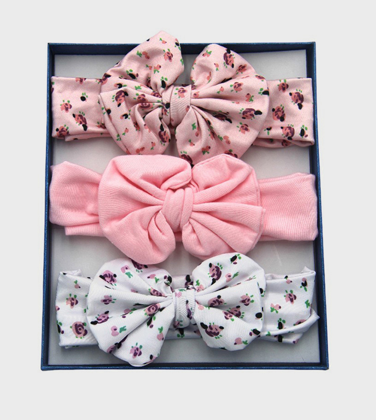 Olivia Box of 3 Bow Headbands
