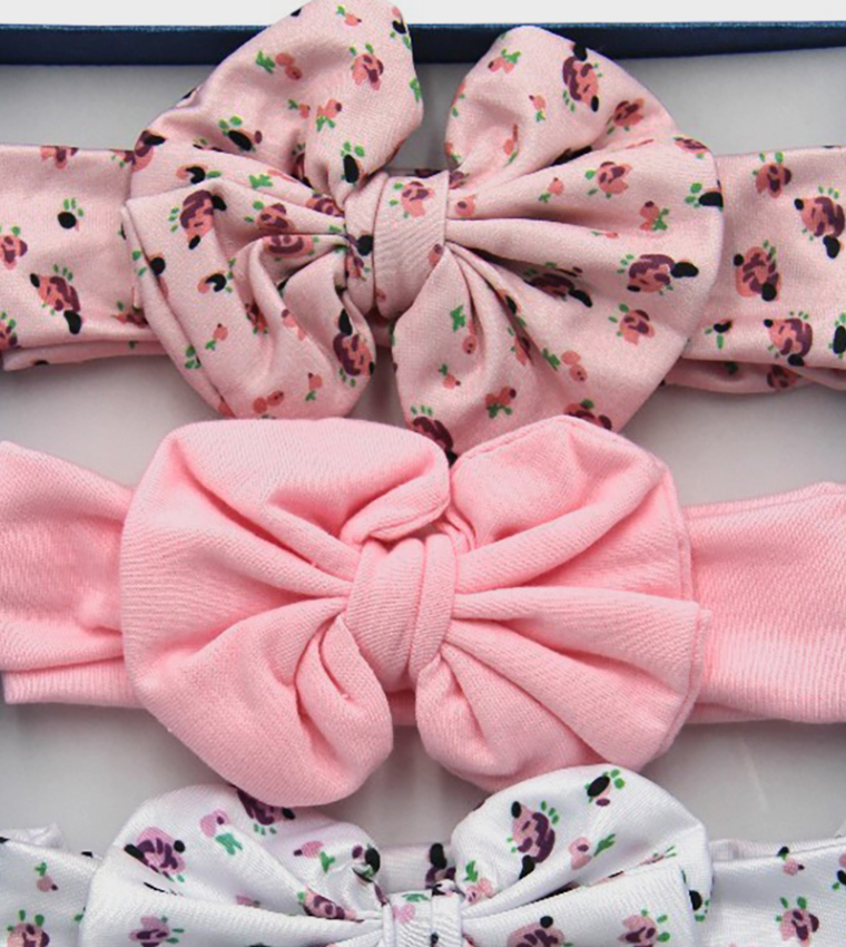 Olivia Box of 3 Bow Headbands
