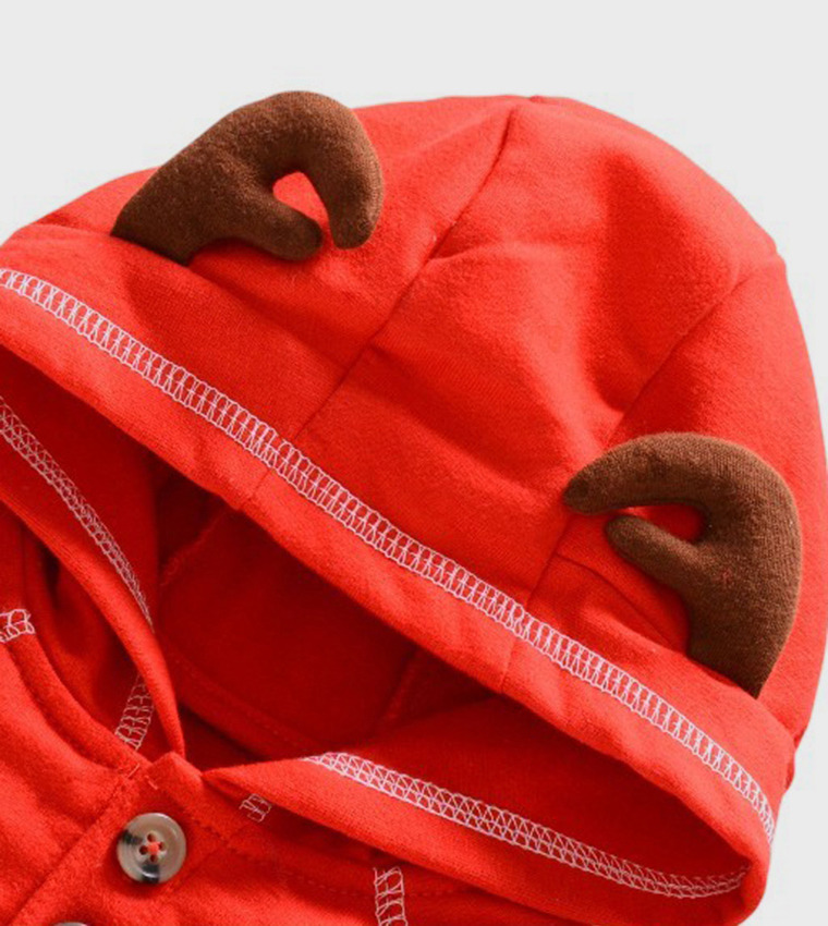 Appliqued Hooded Pyjama Set