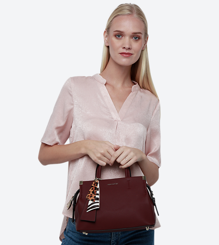 حقيبة أبيليا لون أحمر