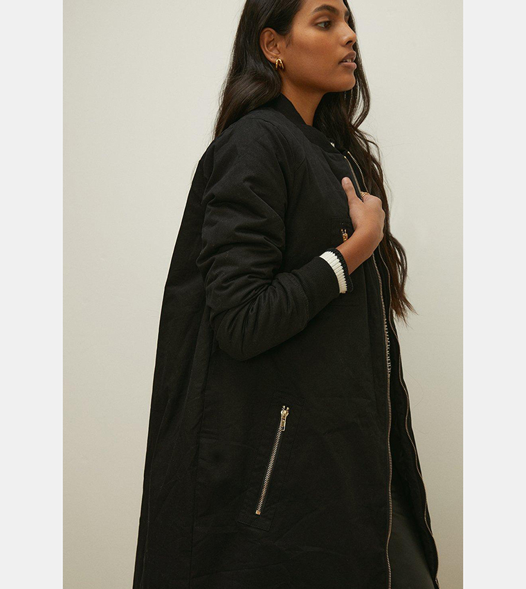 Premium Maxi Bomber Jacket